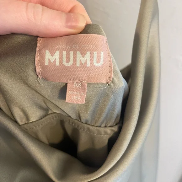 Show me your mumu cowl neck midi dress - Picture 4 of 6